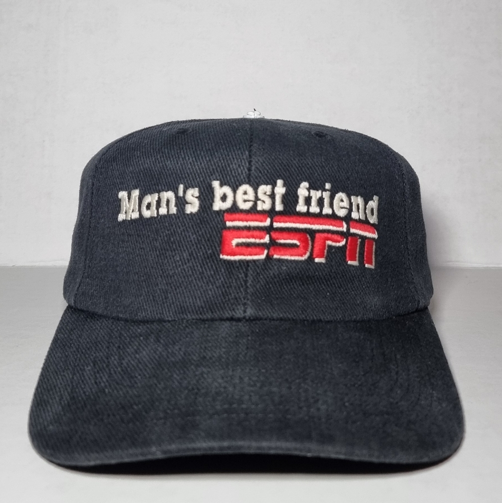 Vintage 90s Disney Mans Best Friend ESPN Hat Cap Snapback 🔥